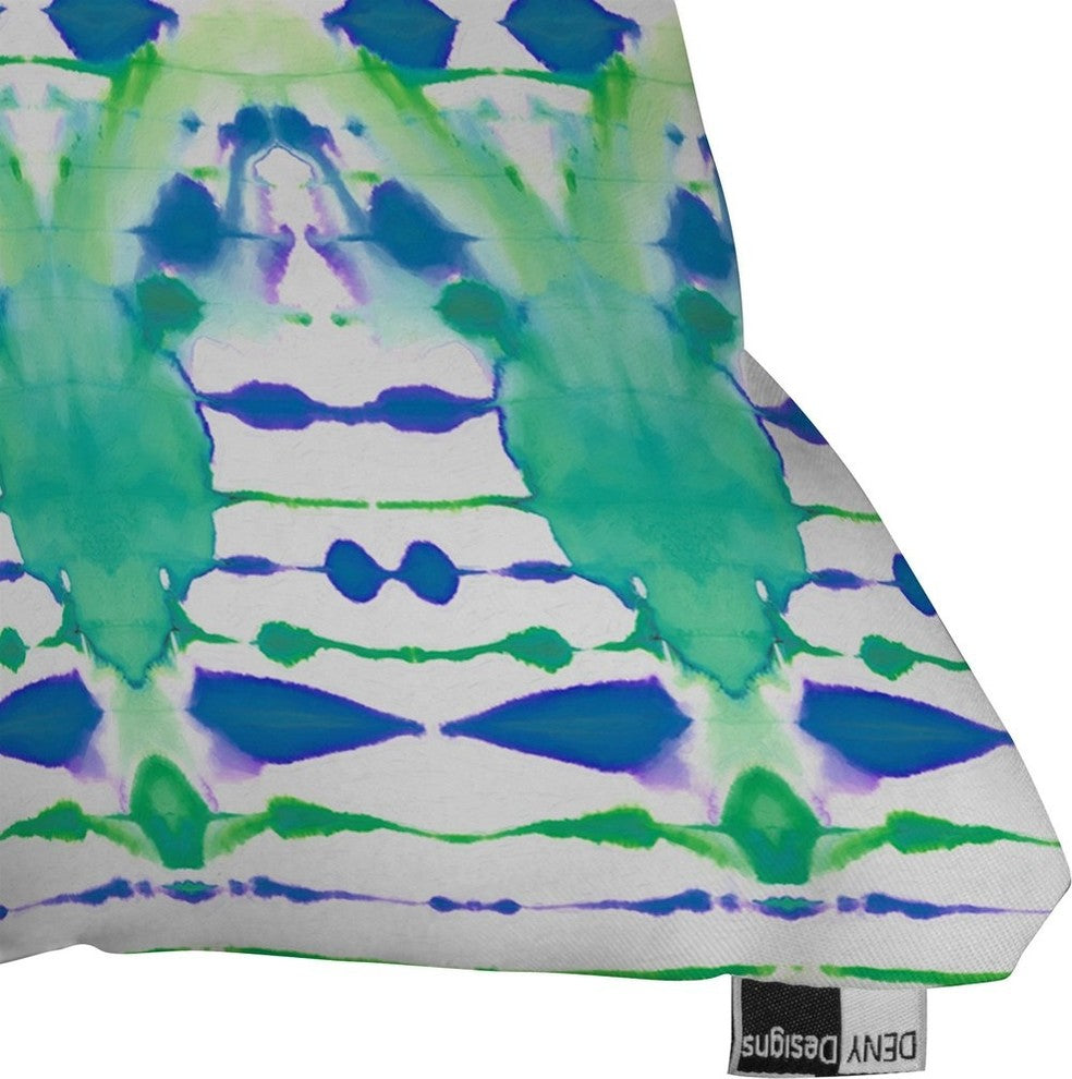 Amy Sia Inky Oceans Throw Pillow, 16"x16"
