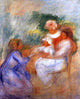 Pierre Auguste Renoir La Famille - 20" x 25" Premium Canvas Print