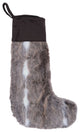 Vickerman Qtx17732 Decorative 8"X19" Snow Mink Collection Christmas Stocking