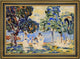 Maurice Prendergast Summer Day - 18" x 27" Framed Premium Canvas Print