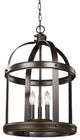 Visual Comfort 5240703-782-Three Light Hall/Foyer Pendant, Lonoke