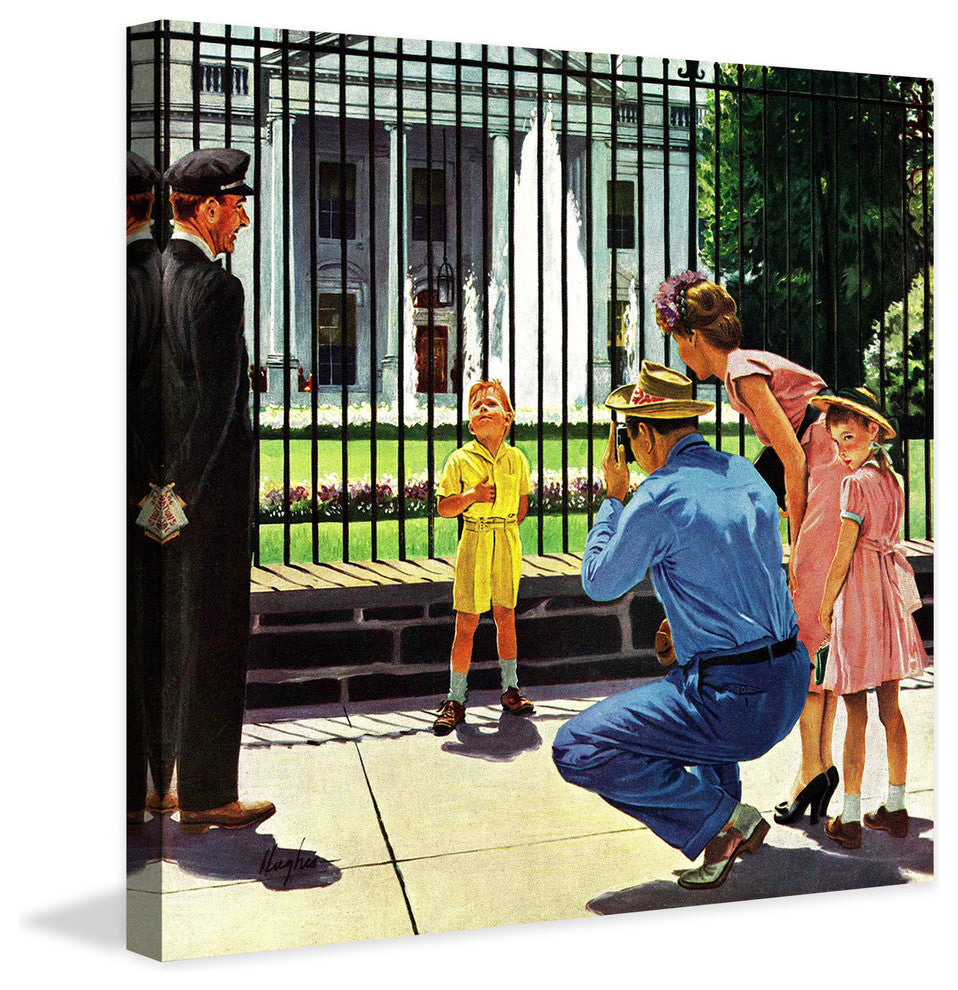 "Future President" Painting Print on Canvas by George Hughes