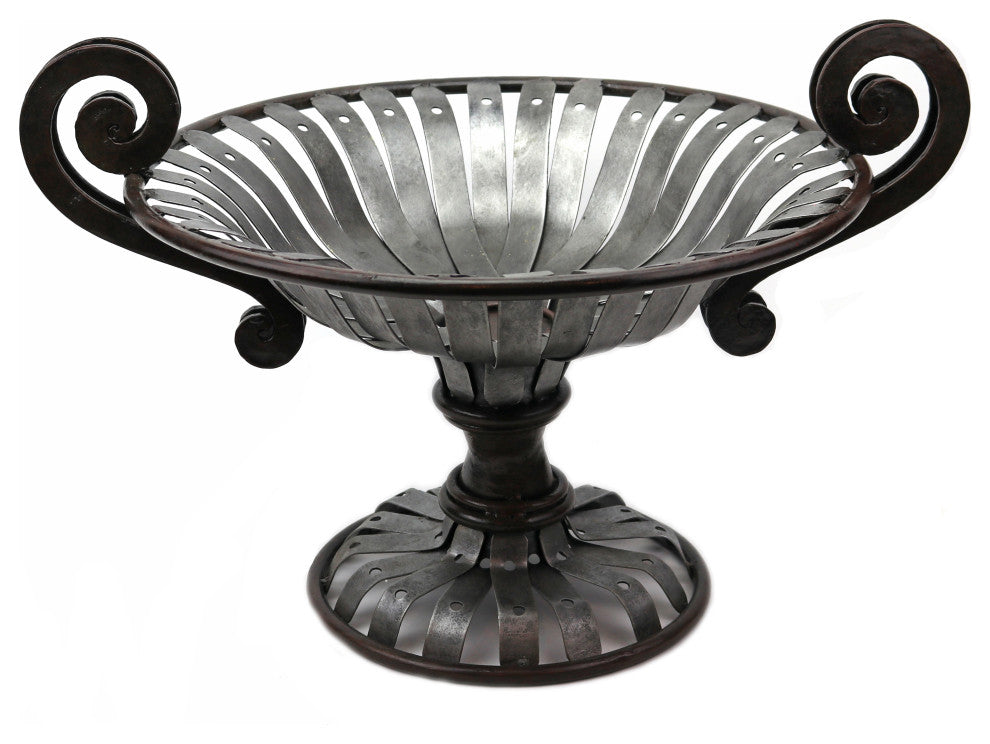 Victorian Garden Wrought Iron Centerpiece Bowl