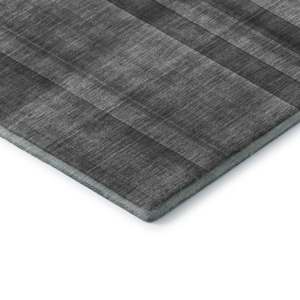 Premium Machine Washable Mayfield AMF548 Gray 3' x 5' Rug