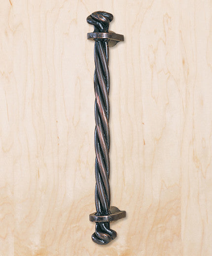 Twist 23.25" Entryway Door Pull, Copper