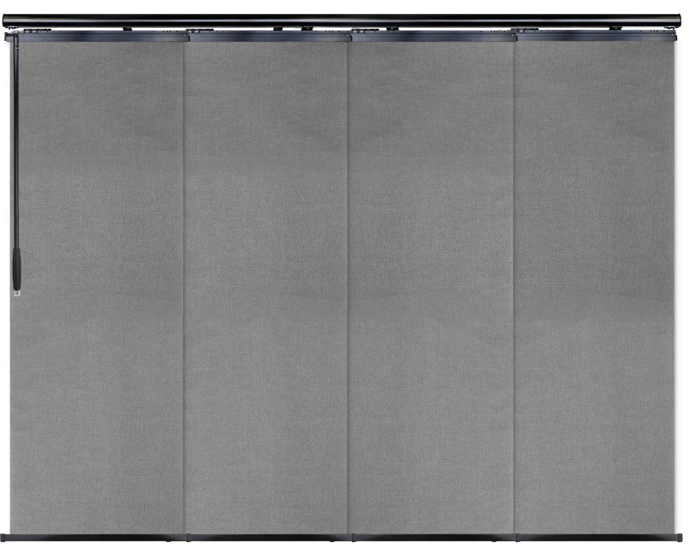 Argentine 4-Panel Track Extendable Vertical Blinds 48-88"W