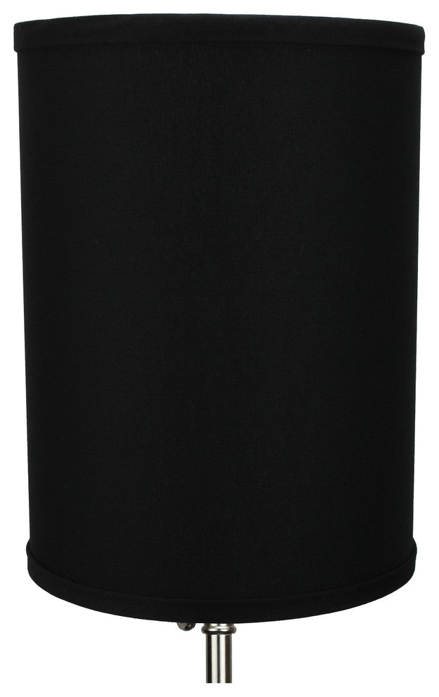 Fenchel Shades, 8"x8"x11" Spider Attachment Drum Lamp Shade, Linen