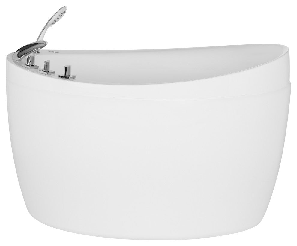 48" Luxury Freestanding Whirlpool Jacuzzi Massage Bathtub