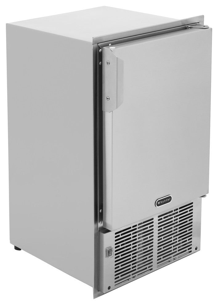 14'' Undercounter Automatic Stainless Steel Marine Ice Maker 23Lb Daily Output