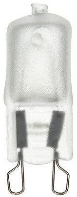 Sunlite 60 Watt, Single Ended T3.5, G9 Bi Pin Base, Frost, 5 Pack