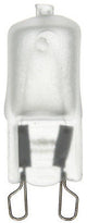 Sunlite 60 Watt, Single Ended T3.5, G9 Bi Pin Base, Frost, 5 Pack