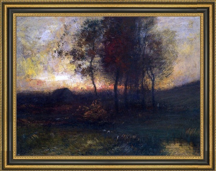 John Murphy Autumnal Landscape Framed Premium Canvas Print, 18"x24"