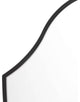 Crest Mirror, Black