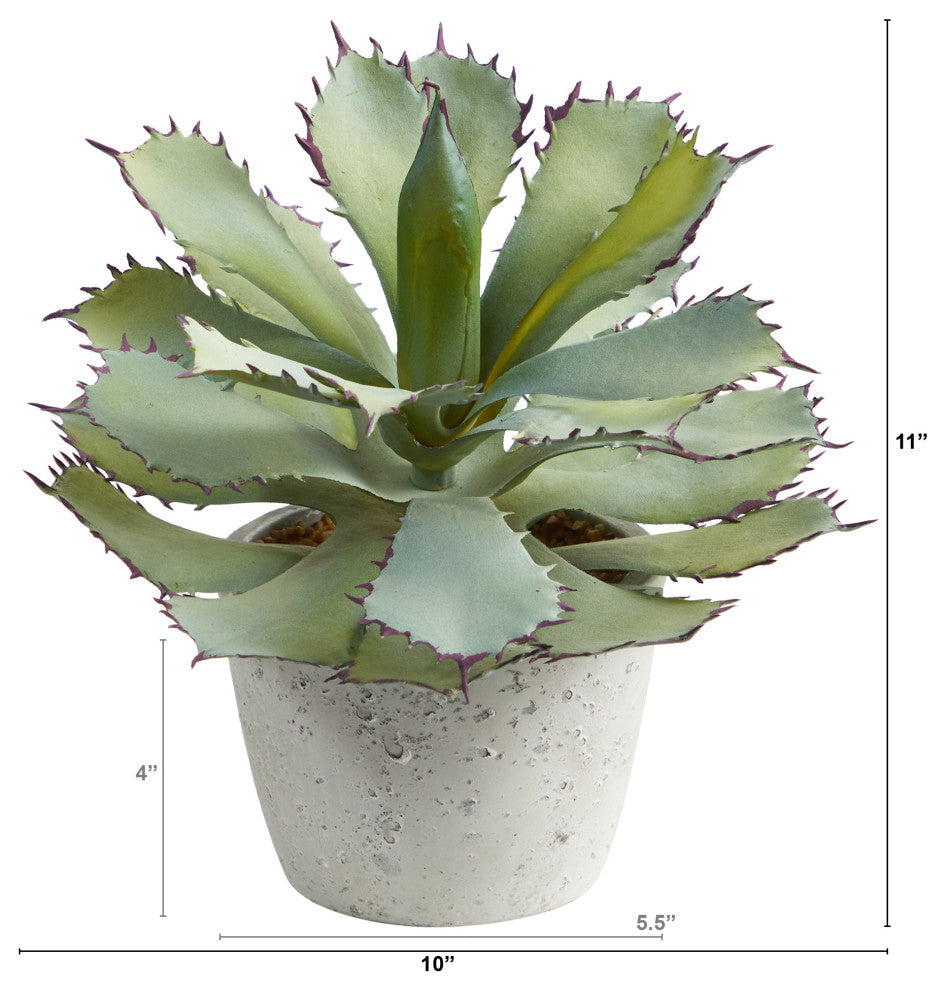 11" Succulent Artificial Plant