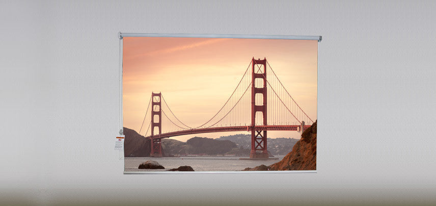 "Golden Gate Bridge" Artwork, 4' Shade, Fabric