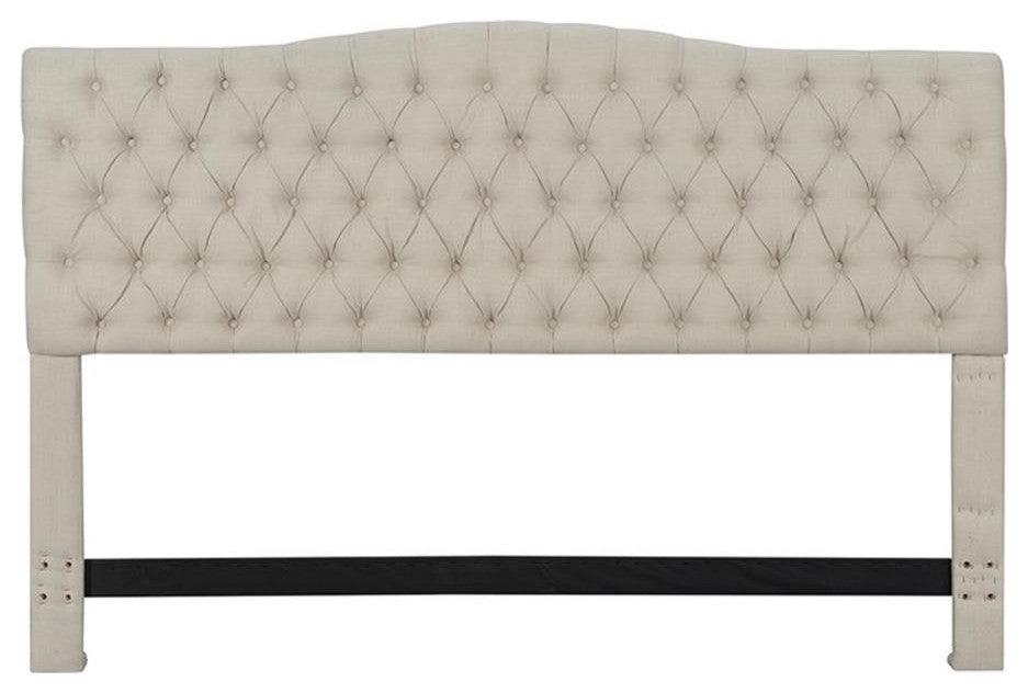 Elle Decor Celeste King Size Headboard Beige Weave