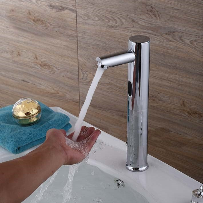 Velia Chrome Automatic Bathroom Sink Faucet