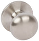 Olivia Dummy Knob, Stainless Steel