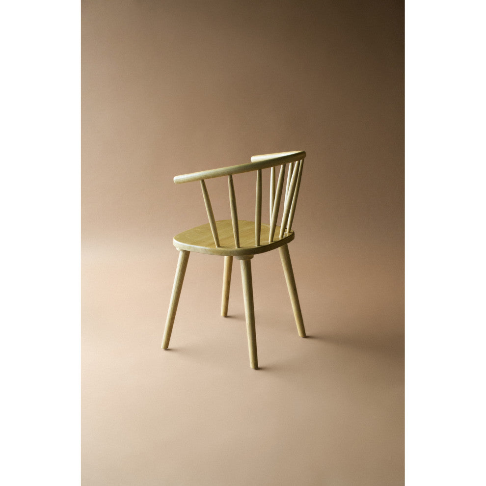 Scandinavian Norman Dining Chair - M2 - Natural