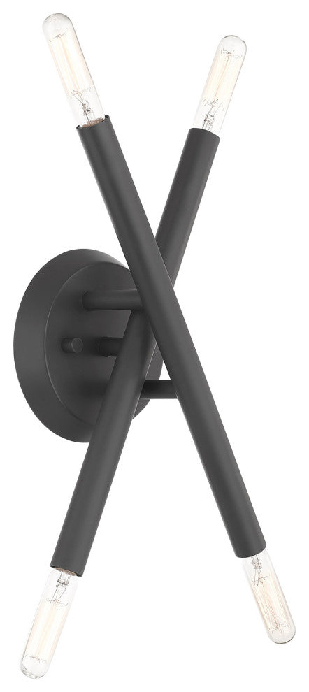 Scandinavian Gray Mid Century Modern Sconce