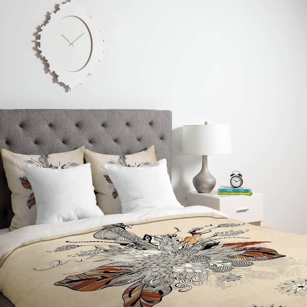 Deny Designs Iveta Abolina Floral 2 Duvet Cover - Lightweight