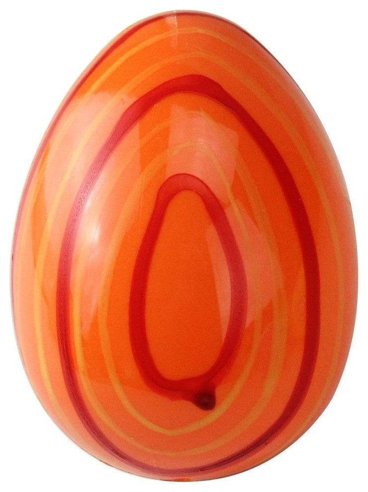 6-Piece Vibrantly Colored Springtime Easter Eggs, 3.25"