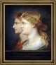 Peter Paul Rubens Agrippina and Germanicus Framed Premium Canvas Print, 20"x25"