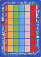 Kid Essentials Rug, Celebrations Calendar, 5'4"x7'8"