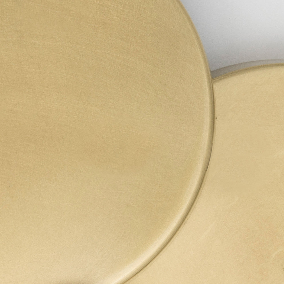 Clover 24 Light Aged Brass Two-tier Chandelier