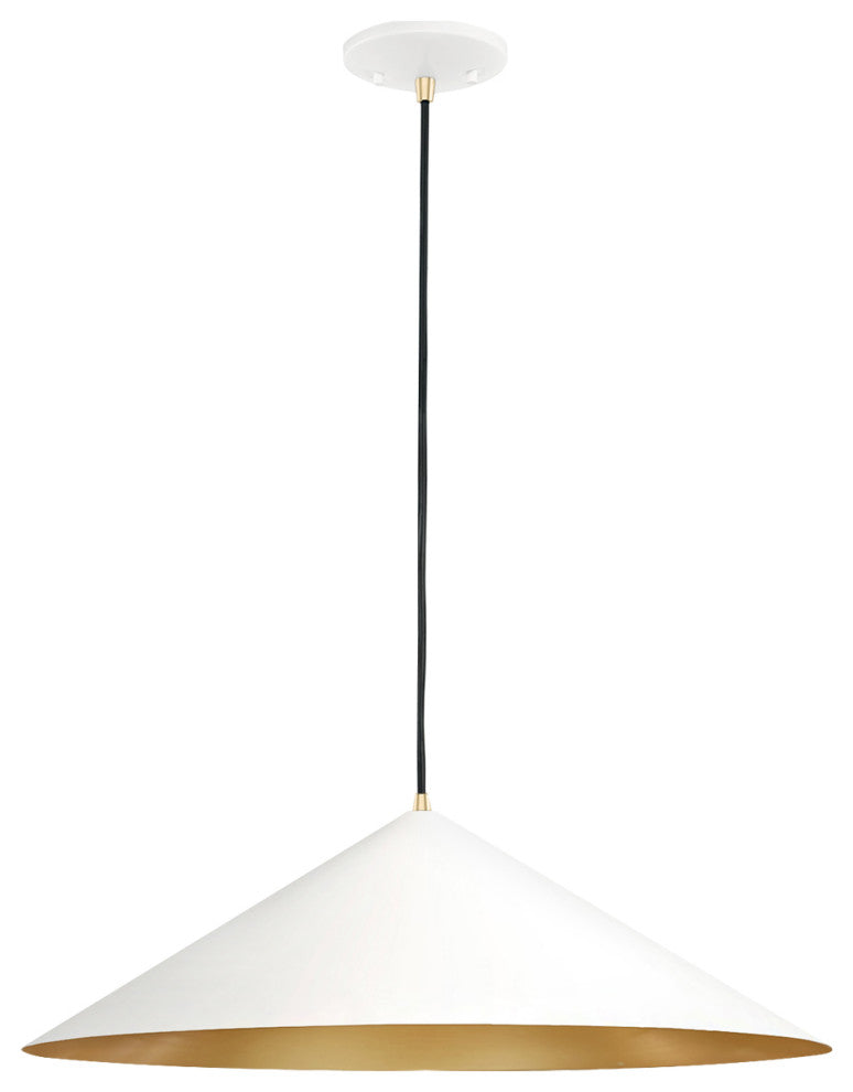 Conos 24-inch 3-Light Cone Pendant