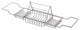 Cheviot Products Bathtub Caddy With Reading Rack, Chrome