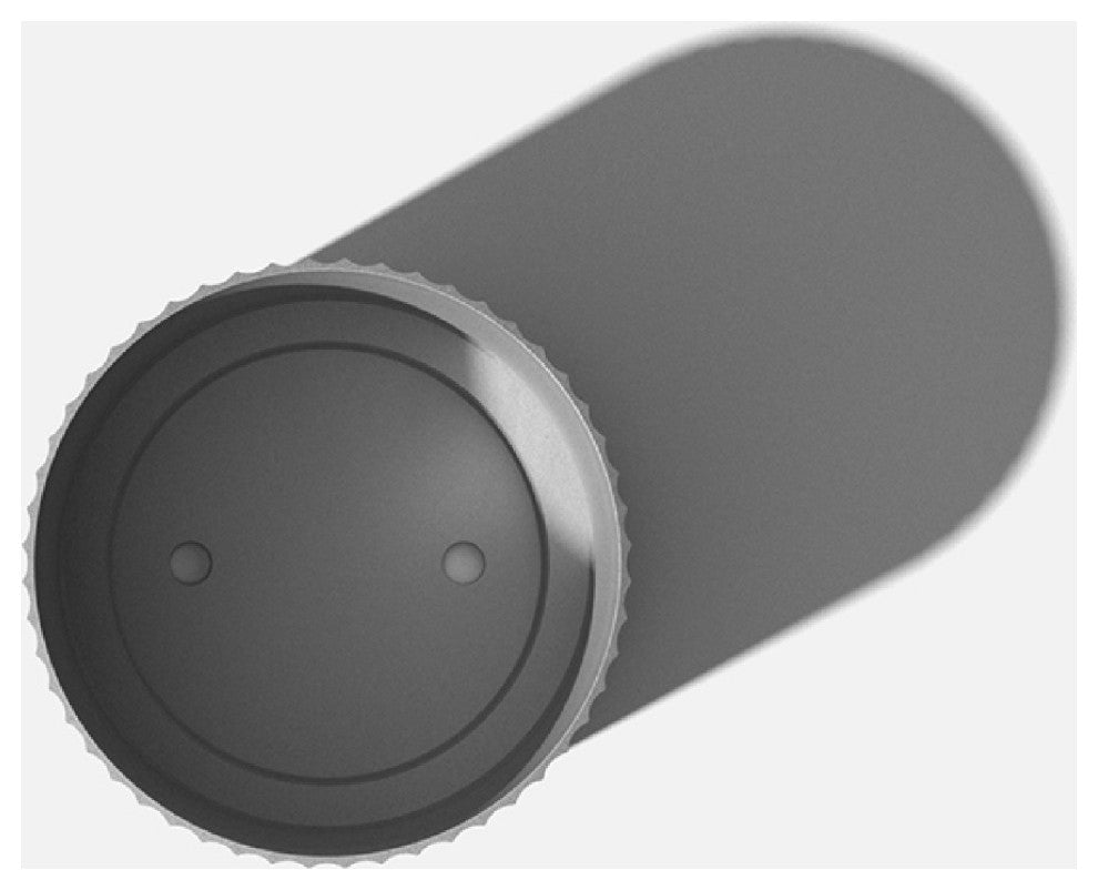 Veradek Demi Series Planter, Gray, 12", 1 Pack