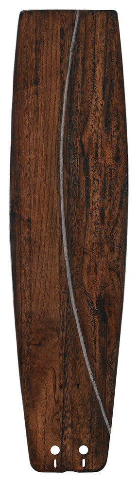 Fanimation 26" Soft Rounded Carved Wood Blade, Walnut