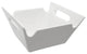 10" Whittier Square Bowl With Handles, Set of 2