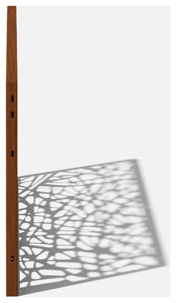Alta Corten Steel Decorative Screen Panel, Web