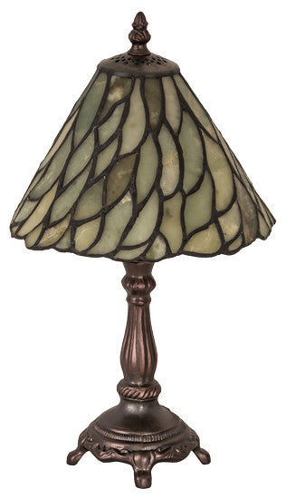 13H Willow Jadestone Mini Lamp