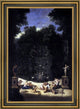 II Jean Cotelle Entrance to The Maze Framed Premium Canvas Print, 16"x24"