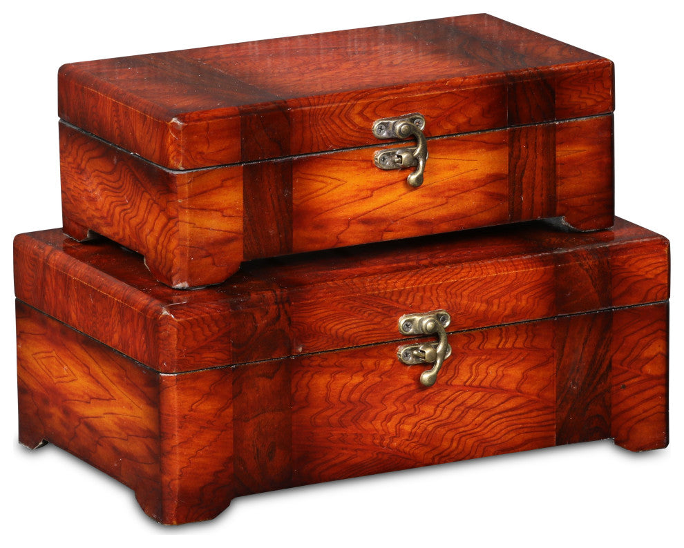 Steamline Wooden Nesting Boxes, Set of 2