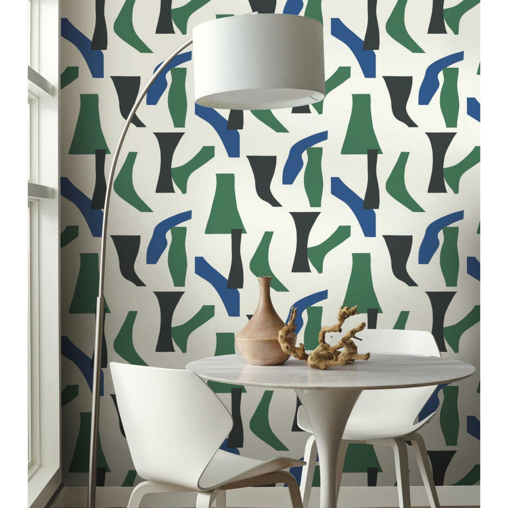Modernist Peel and Stick Wallpaper