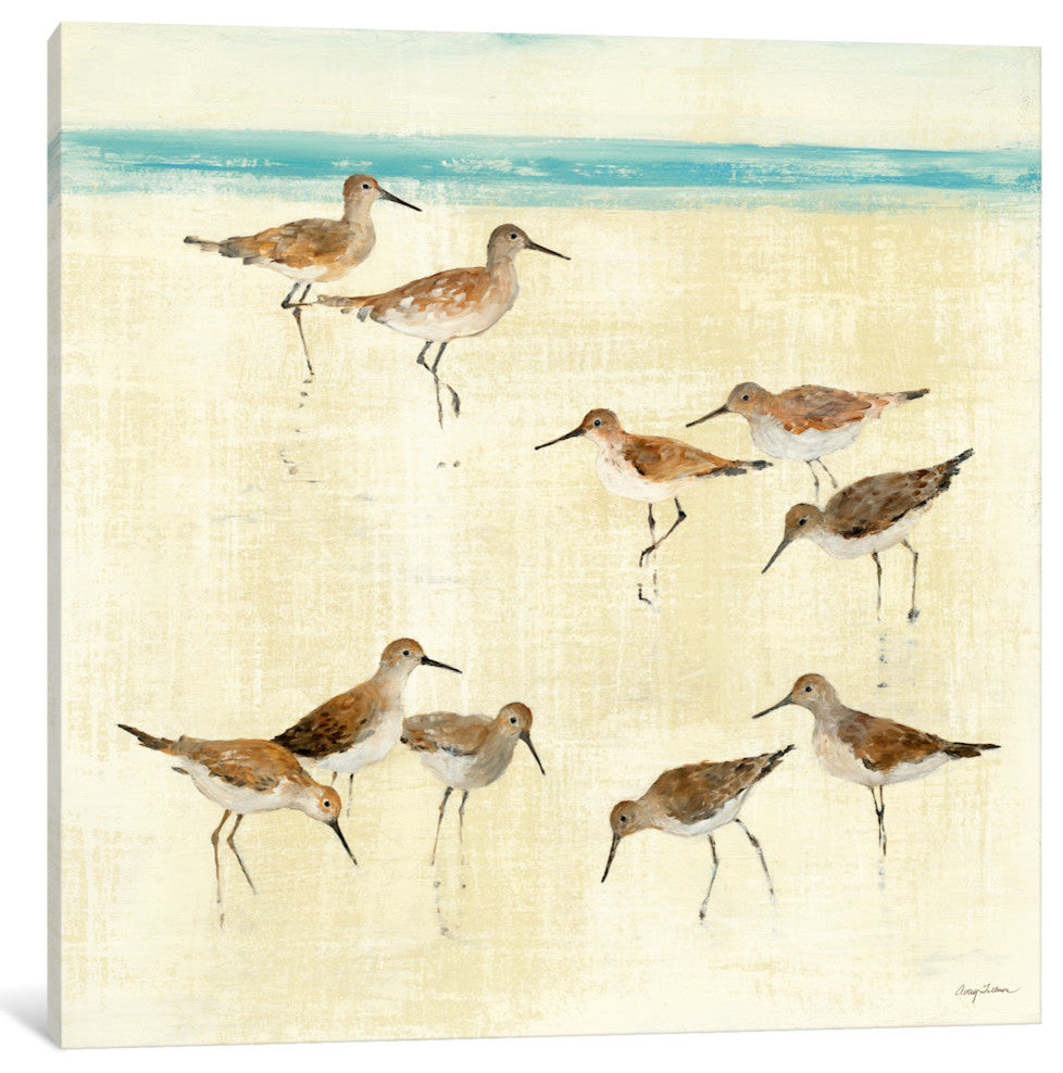 "Sandpipers Gallery" by Avery Tillmon, 12x12x1.5"