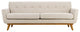 Engage Upholstered Fabric Sofa - Beige