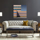 "Coloured Corner" by Markus Kuhne, 26"x26"
