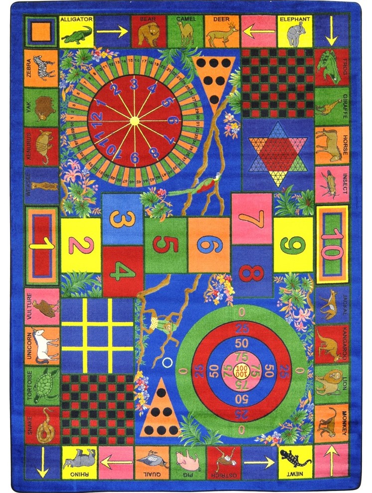 Kid Essentials Rug, Teacher's Pet, 5'4"x7'8"