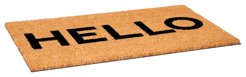 Calloway Mills Contemporary Black Hello, 24x48