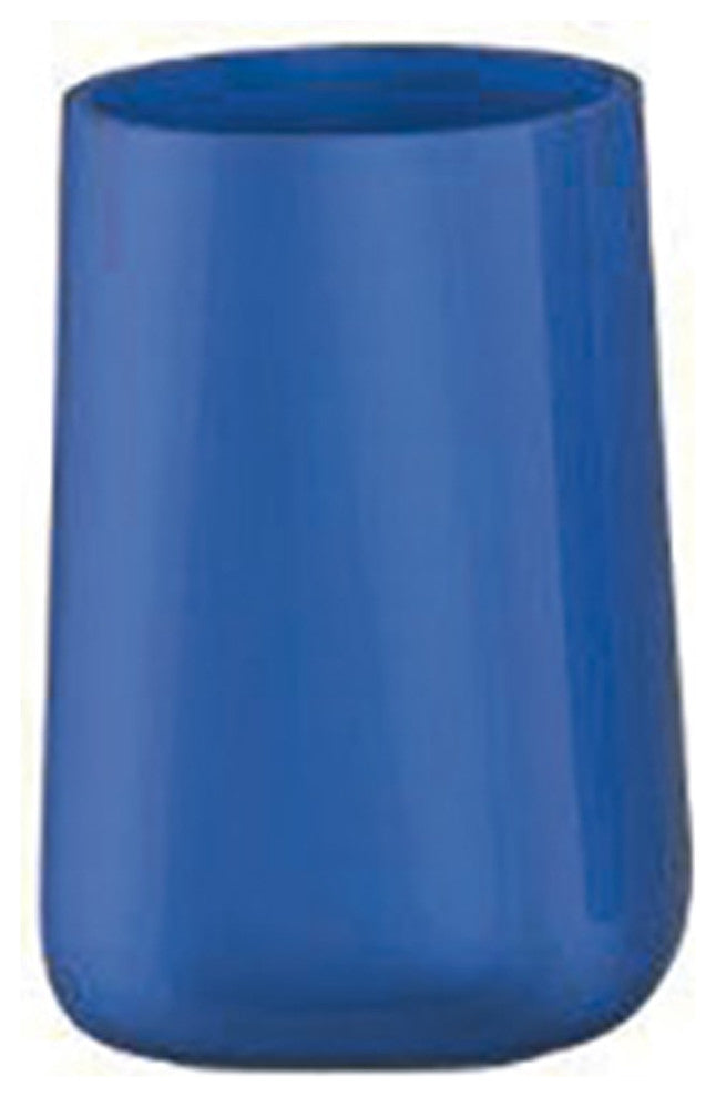 Acrylic Bathroom Accessories, Trixy, Marine Blue, Tumbler