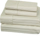 650 TC 22" Extra Deep Pocket Stripe Sheet Set, Ivory, King