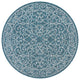 Charleston Vintage Filigree Textured Weave Indoor/Outdoor Area Rug