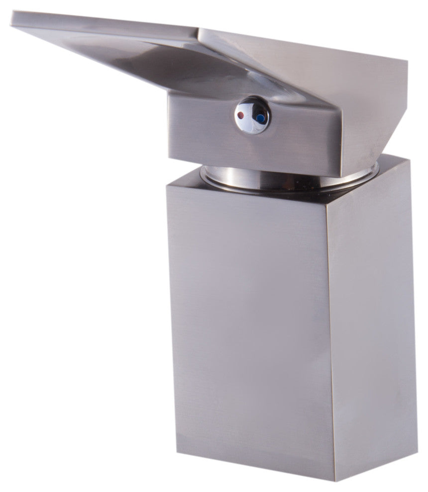 Ab2464-BN Brushed Nickel Deck Mounted 3 Hole Tub Filler and Shower Head