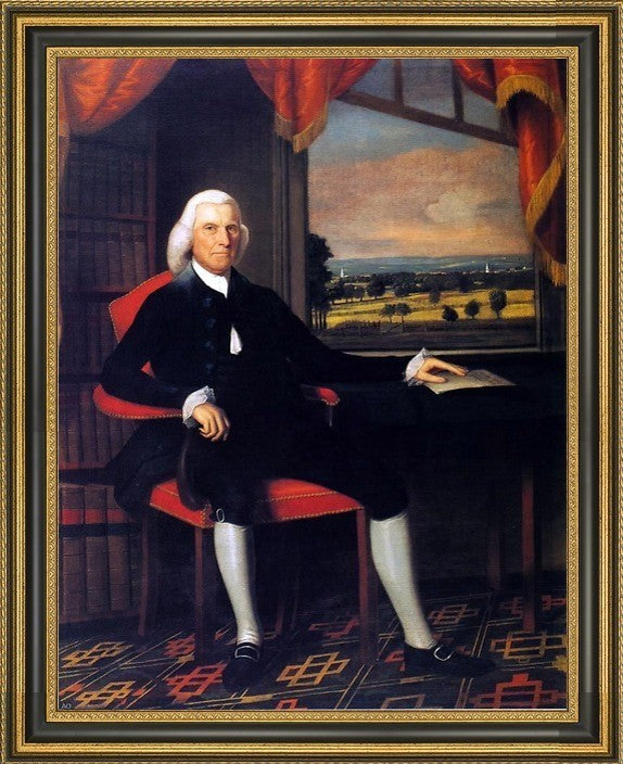 Ralph Earl Colonel Samuel Talcott Framed Premium Canvas Print, 18"x24"