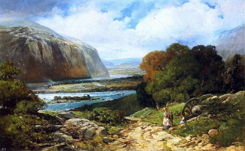 Andrew W Melrose Near Harper's Ferry Premium Canvas Print